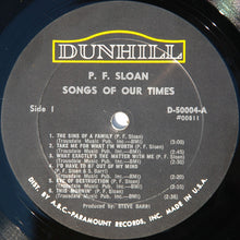 Load image into Gallery viewer, P.F. Sloan | Songs Of Our Times