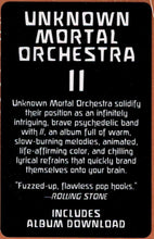 Load image into Gallery viewer, Unknown Mortal Orchestra | II (New)