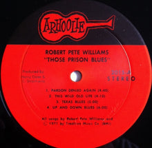 Load image into Gallery viewer, Robert Pete Williams | Those Prison Blues