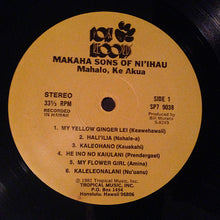 Load image into Gallery viewer, The Makaha Sons Of Ni'ihau | Mahalo, Ke Akua
