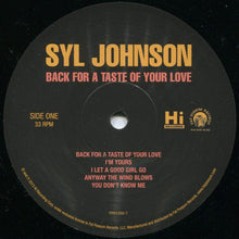 Load image into Gallery viewer, Syl Johnson | Back For A Taste Of Your Love (New)