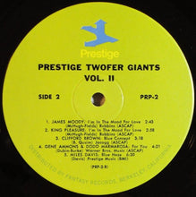 Load image into Gallery viewer, Various | Prestige Twofer Giants Volume II