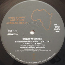 Load image into Gallery viewer, King Sunny Ade & His African Beats | Synchro System = シンクロ・システム