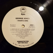 Load image into Gallery viewer, George Jones (2) | I Wanta Sing