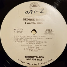 Load image into Gallery viewer, George Jones (2) | I Wanta Sing