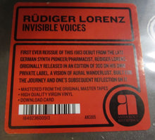 Load image into Gallery viewer, Rüdiger Lorenz | Invisible Voices
