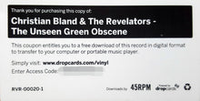Load image into Gallery viewer, Christian Bland & The Revelators | The Unseen Green Obscene (New)