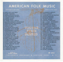 Load image into Gallery viewer, Harry Smith | Anthology Of American Folk Music (New)
