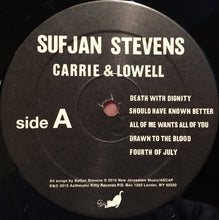Load image into Gallery viewer, Sufjan Stevens | Carrie & Lowell (New)