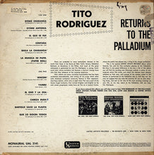 Load image into Gallery viewer, Tito Rodriguez | Returns To The Palladium - Live