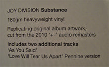 Load image into Gallery viewer, Joy Division | Substance (New)