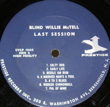 Load image into Gallery viewer, Blind Willie McTell | Last Session