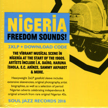 Load image into Gallery viewer, Various | Nigeria Freedom Sounds! (Popular Music & The Birth Of Independent Nigeria 1960-63) (New)