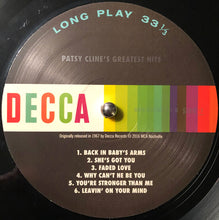 Load image into Gallery viewer, Patsy Cline | Patsy Cline's Greatest Hits (New)