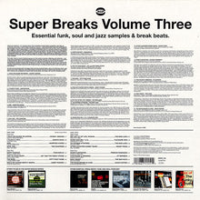 Load image into Gallery viewer, Various | Super Breaks. Essential Funk, Soul And Jazz Samples & Break Beats. Volume Three (New)
