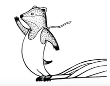 Load image into Gallery viewer, The Surfing Animals Alphabet COLORING Book by Jonas Claesson