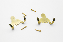 Load image into Gallery viewer, Female Support System Brass Hook - Twins