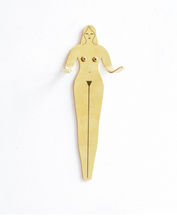 Load image into Gallery viewer, Female Support System Brass Hook