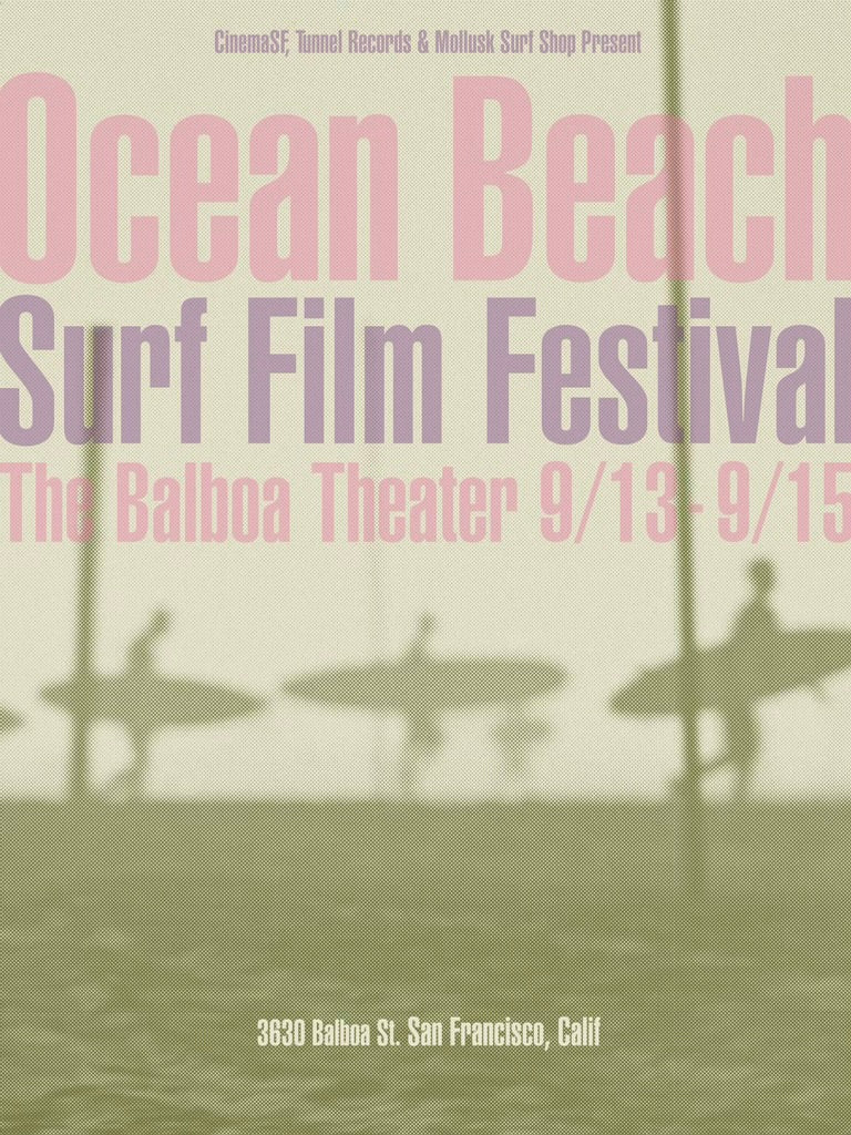 Ocean Beach Surf Film Festivals Posters by Thomas Campbell