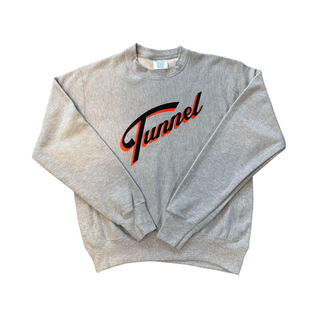 Tunnel Records Champion Brand Uribe Crewneck Sweatshirt