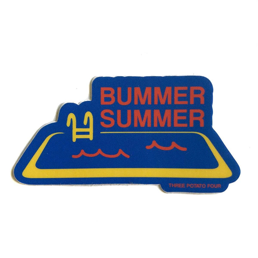 Bummer Summer Sticker