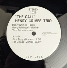 Load image into Gallery viewer, Henry Grimes Trio | The Call (New)
