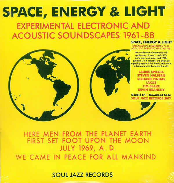 Various | Space, Energy & Light (Experimental Electronic And Acoustic Soundscapes 1961-88) (New)