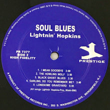 Load image into Gallery viewer, Lightnin&#39; Hopkins | Soul Blues
