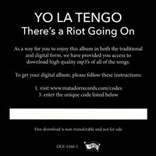 Load image into Gallery viewer, Yo La Tengo | There&#39;s A Riot Going On (New)
