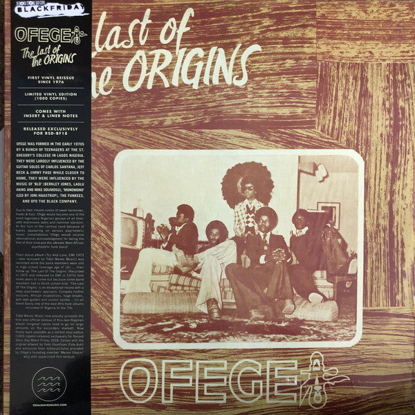 Ofege | The Last Of The Origins (New)