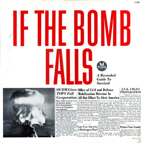 No Artist | If The Bomb Falls (A Recorded Guide To Survival)