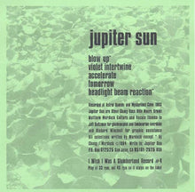 Load image into Gallery viewer, Jupiter Sun | Jupiter Sun
