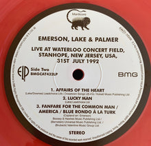 Load image into Gallery viewer, Emerson, Lake &amp; Palmer | Live At Waterloo Concert Field Stanhope NJ USA 31st July 1992
