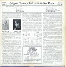 Load image into Gallery viewer, Cripple Clarence Lofton | Cripple Clarence Lofton &amp; Walter Davis
