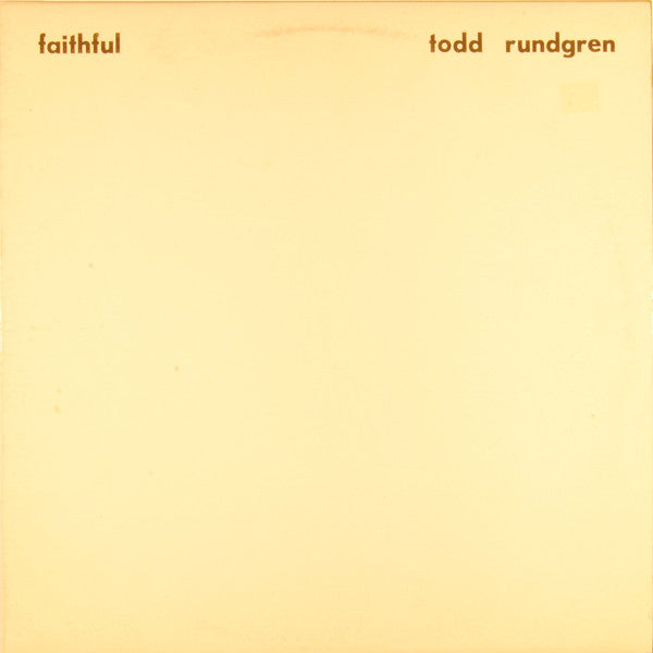 Todd Rundgren | Faithful
