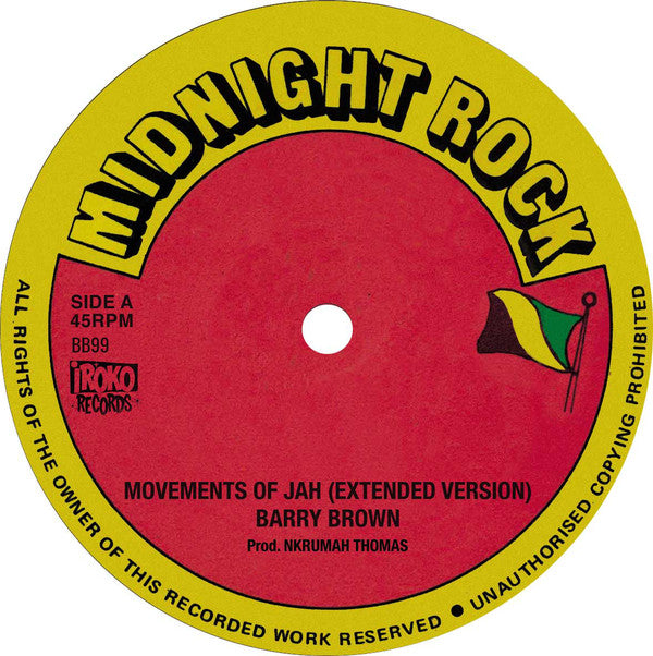 Barry Brown | Movements Of Jah (Extended Version) / Jah Jah Guidance (New)