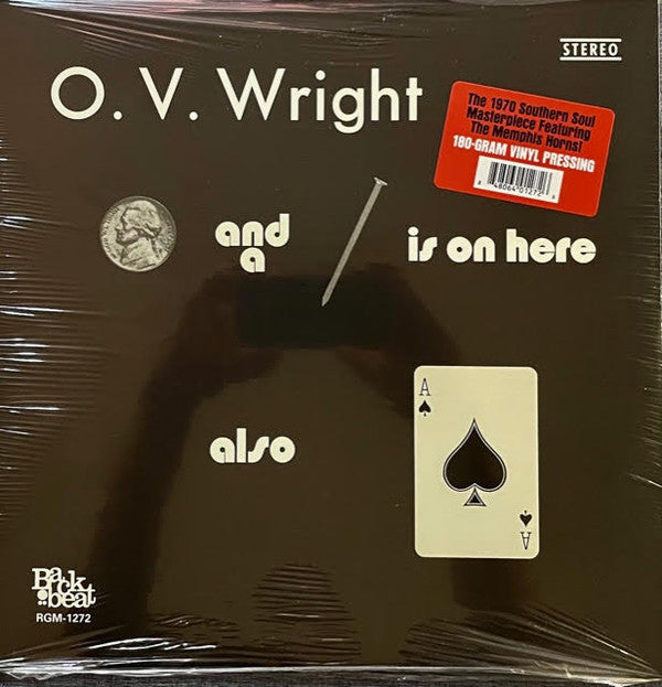 O.V. Wright | A Nickel & A Nail & The Ace Of Spades (New)