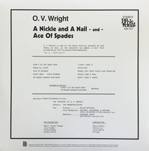 Load image into Gallery viewer, O.V. Wright | A Nickel &amp; A Nail &amp; The Ace Of Spades (New)
