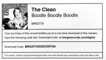 Load image into Gallery viewer, The Clean | Boodle Boodle Boodle (New)
