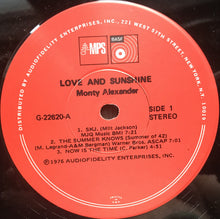 Load image into Gallery viewer, Monty Alexander | Love And Sunshine
