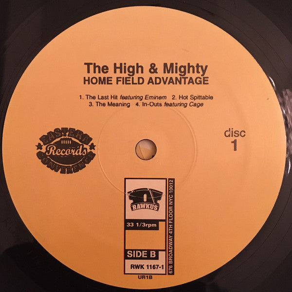 The High & Mighty | Home Field Advantage – Tunnel Records