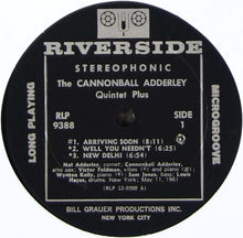 Load image into Gallery viewer, The Cannonball Adderley Quintet | Plus
