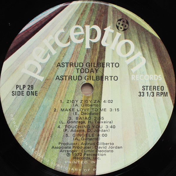Astrud Gilberto | Now (New) – Tunnel Records