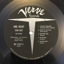 Load image into Gallery viewer, Stan Getz | Cool Velvet - Stan Getz And Strings (New)
