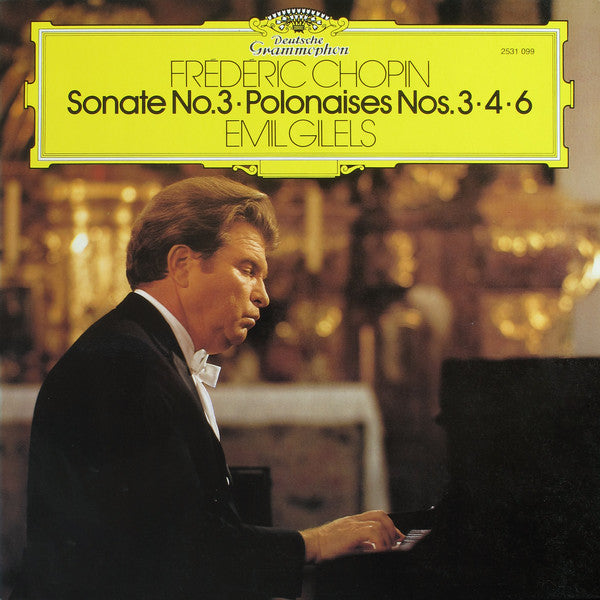 Frédéric Chopin | Sonate No.3 · Polonaises Nos. 3 · 4 · 6