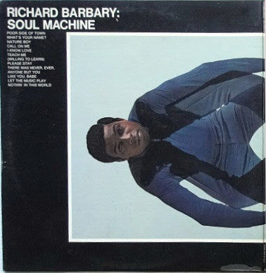 Richard Barbary | Soul Machine – Tunnel Records
