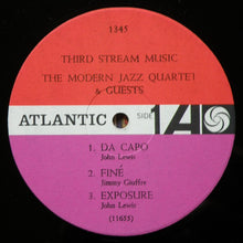 Load image into Gallery viewer, The Modern Jazz Quartet | Third Stream Music
