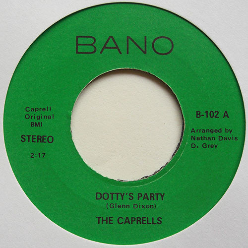The Caprells | Dotty's Party / What You Need Baby