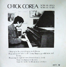 Load image into Gallery viewer, Chick Corea | Now He Sings, Now He Sobs
