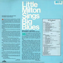 Load image into Gallery viewer, Little Milton | Sings Big Blues
